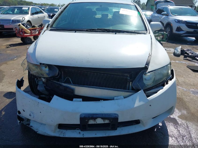 2009 Honda Civic Lx VIN: 2HGFA16589H319141 Lot: 43263964