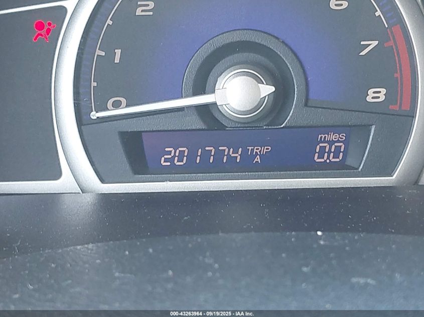 2009 Honda Civic Lx VIN: 2HGFA16589H319141 Lot: 43263964