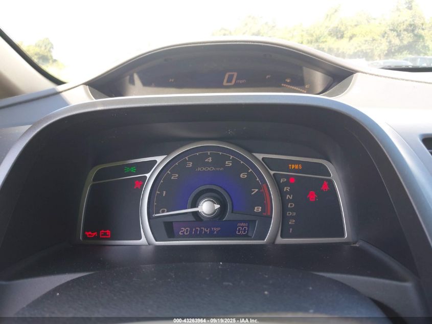 2009 Honda Civic Lx VIN: 2HGFA16589H319141 Lot: 43263964