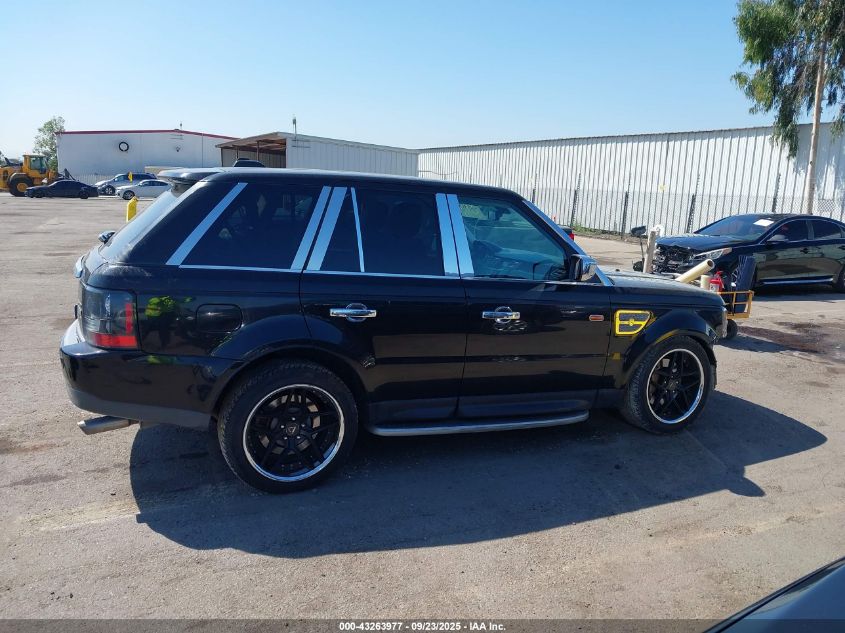 2008 Land Rover Range Rover Sport Supercharged VIN: SALSH23428A159631 Lot: 43263977