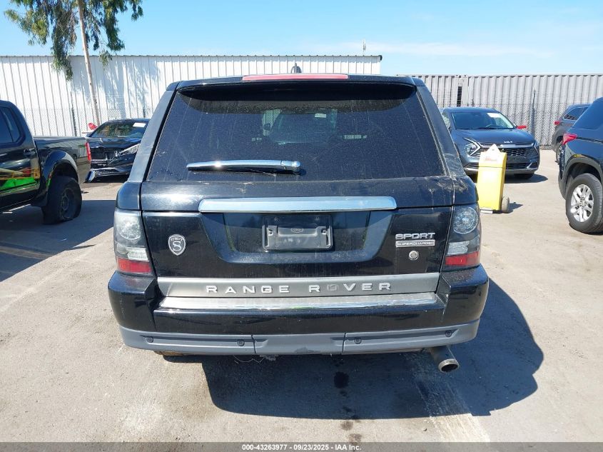 2008 Land Rover Range Rover Sport Supercharged VIN: SALSH23428A159631 Lot: 43263977