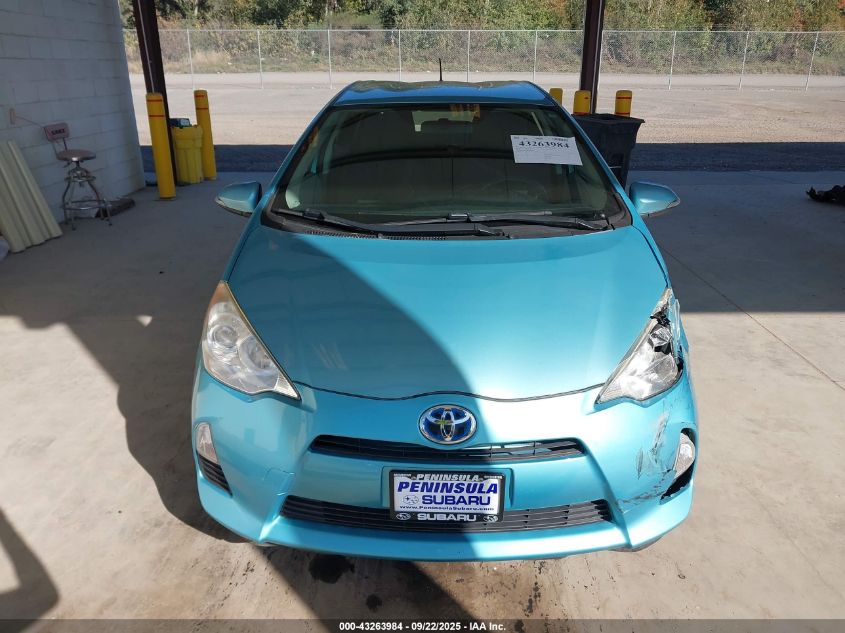 2014 Toyota Prius C Two VIN: JTDKDTB38E1060194 Lot: 43263984
