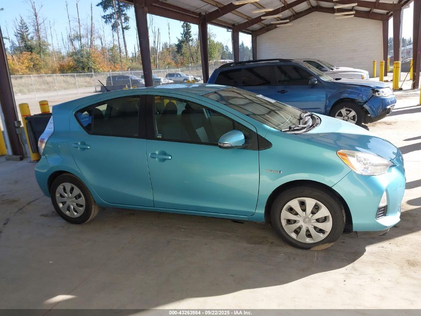 2014 Toyota Prius C Two VIN: JTDKDTB38E1060194 Lot: 43263984