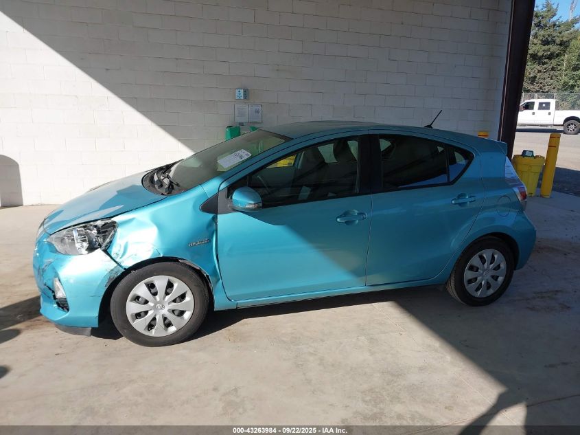 2014 Toyota Prius C Two VIN: JTDKDTB38E1060194 Lot: 43263984