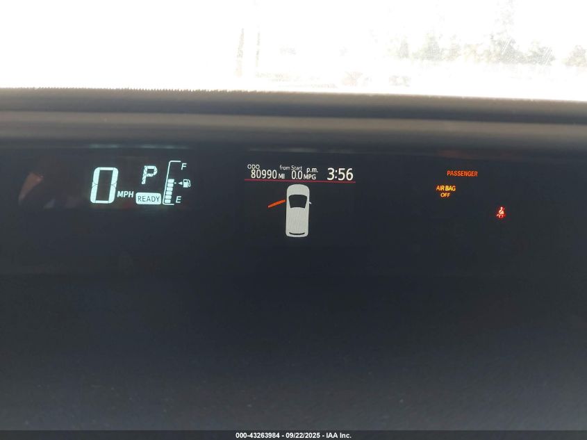 2014 Toyota Prius C Two VIN: JTDKDTB38E1060194 Lot: 43263984