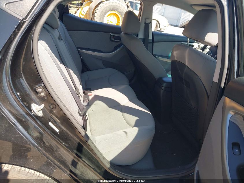 2013 Hyundai Elantra Gls VIN: KMHDH4AE0DU988435 Lot: 43264020