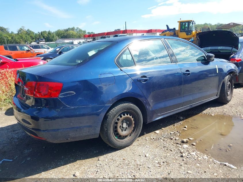 2013 Volkswagen Jetta S VIN: 3VW2K7AJ4DM278371 Lot: 43264027