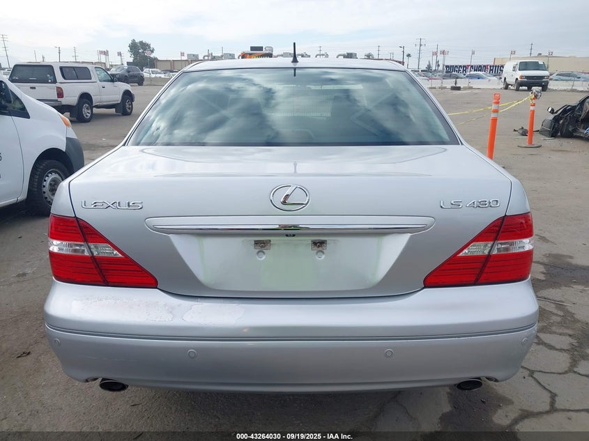 2005 Lexus Ls 430 VIN: JTHBN36F955001566 Lot: 43264030