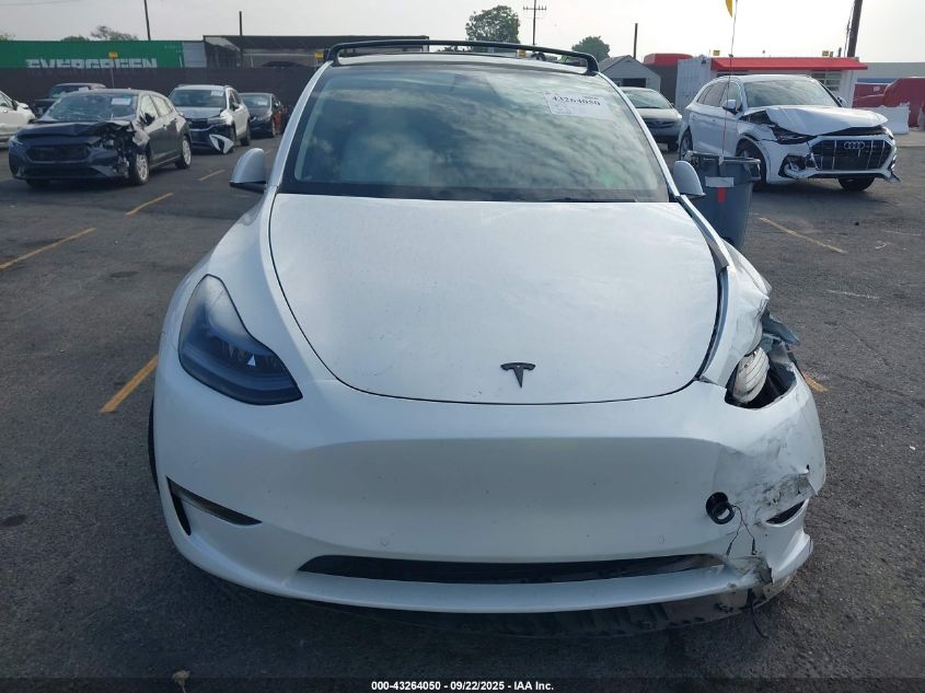 2022 Tesla Model Y Performance Dual Motor All-Wheel Drive VIN: 7SAYGDEF6NF538958 Lot: 43264050