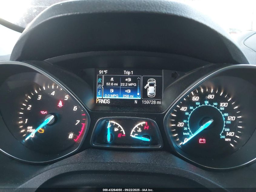 2016 Ford Escape Se VIN: 1FMCU0G9XGUB73075 Lot: 43264058