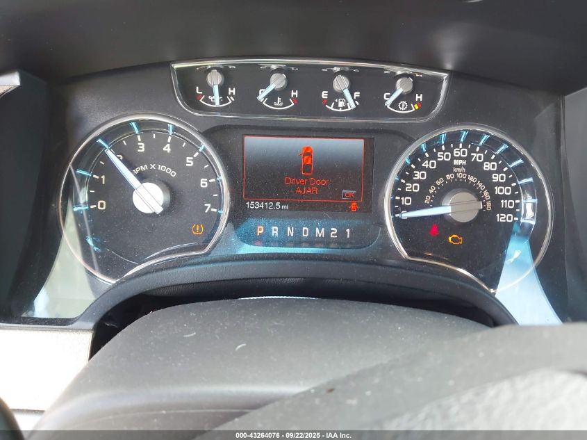 2011 Ford F-150 Lariat VIN: 1FTFW1ET7BFB55274 Lot: 43264076