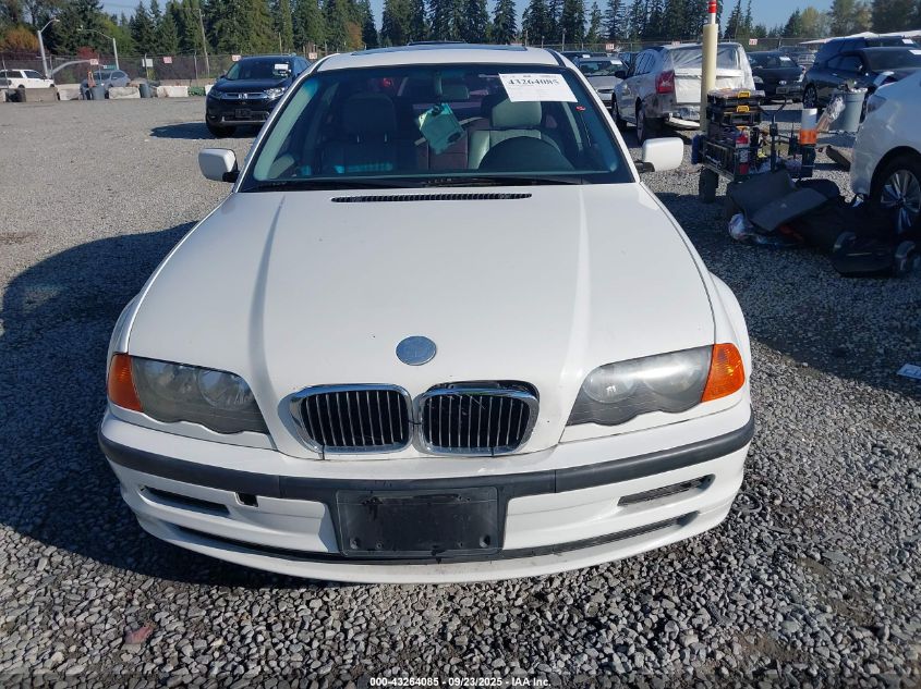 2000 BMW 323I VIN: WBAAM3339YFP65696 Lot: 43264085