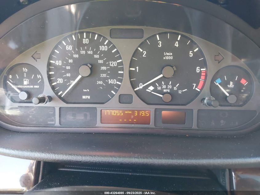 2000 BMW 323I VIN: WBAAM3339YFP65696 Lot: 43264085