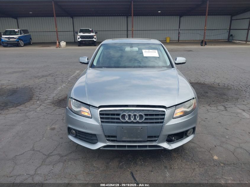 2010 Audi A4 2.0T Premium VIN: WAUEFAFL7AN032148 Lot: 43264128