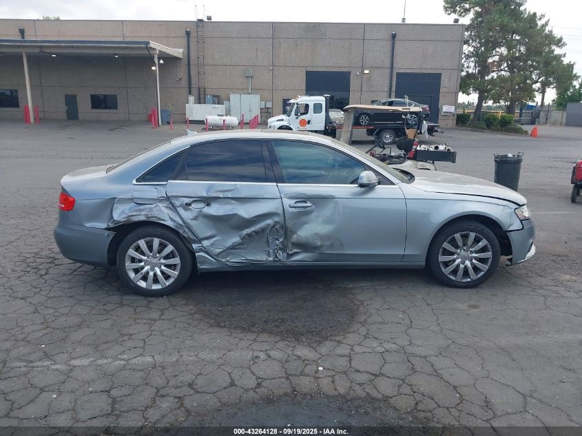 2010 Audi A4 2.0T Premium VIN: WAUEFAFL7AN032148 Lot: 43264128