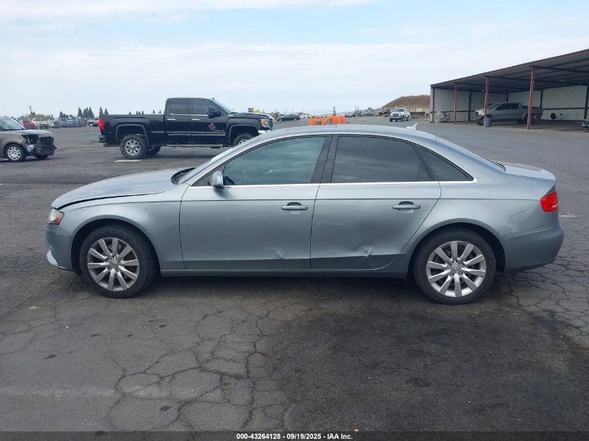 2010 Audi A4 2.0T Premium VIN: WAUEFAFL7AN032148 Lot: 43264128