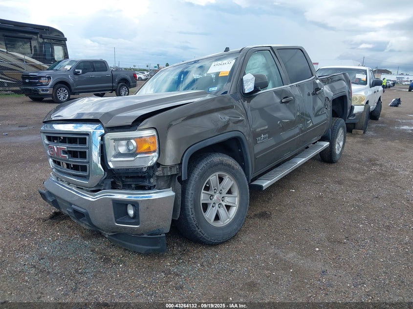 2014 GMC SIERRA 1500 SLE - 3GTP1UEH8EG483936