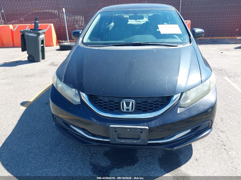 2014 Honda Civic Lx VIN: 19XFB2F51EE250381 Lot: 43264218