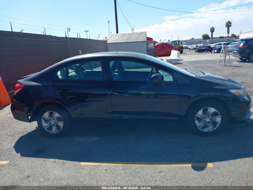 2014 Honda Civic Lx VIN: 19XFB2F51EE250381 Lot: 43264218