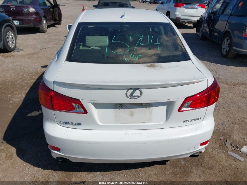 2010 Lexus Is 250 VIN: JTHBF5C22A5120323 Lot: 43264221