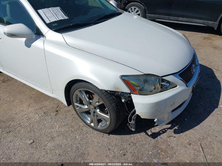 2010 Lexus Is 250 VIN: JTHBF5C22A5120323 Lot: 43264221