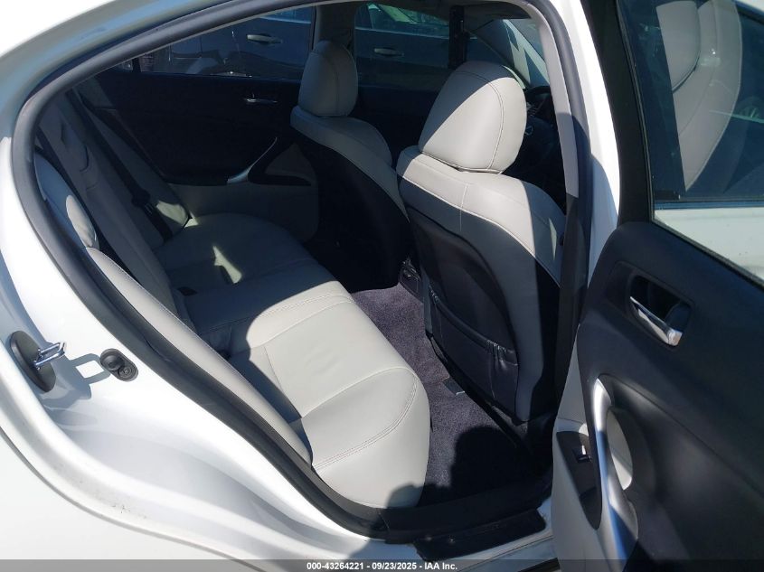 2010 Lexus Is 250 VIN: JTHBF5C22A5120323 Lot: 43264221