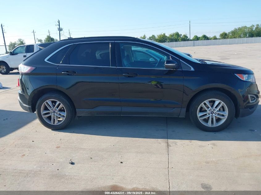 2018 Ford Edge Sel VIN: 2FMPK3J92JBC06410 Lot: 43264231