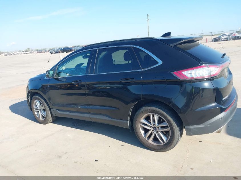 2018 Ford Edge Sel VIN: 2FMPK3J92JBC06410 Lot: 43264231