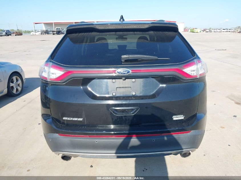 2018 Ford Edge Sel VIN: 2FMPK3J92JBC06410 Lot: 43264231