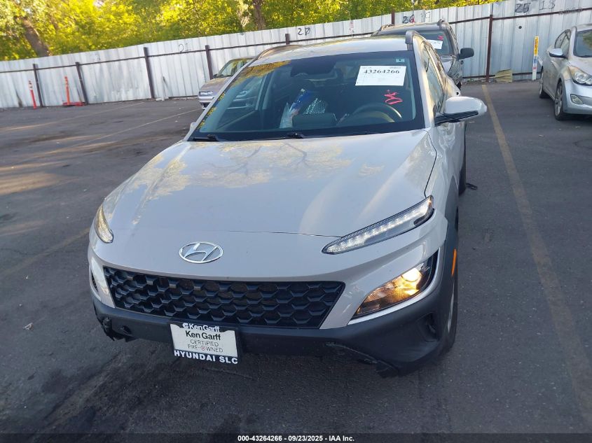 2023 Hyundai Kona Sel VIN: KM8K6CAB0PU026489 Lot: 43264266