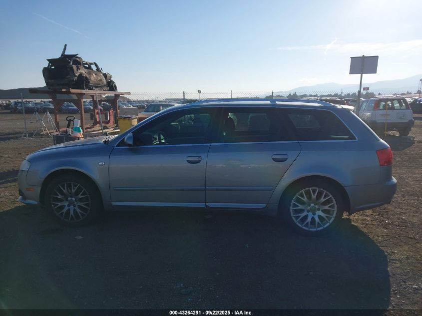 2008 Audi A4 2.0T/2.0T Avant Special Edition VIN: WAUKF78E48A167741 Lot: 43264291