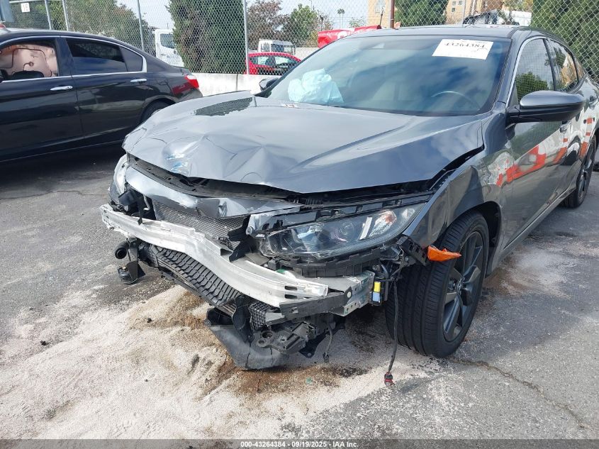 2020 Honda Civic Ex VIN: SHHFK7H66LU401496 Lot: 43264384