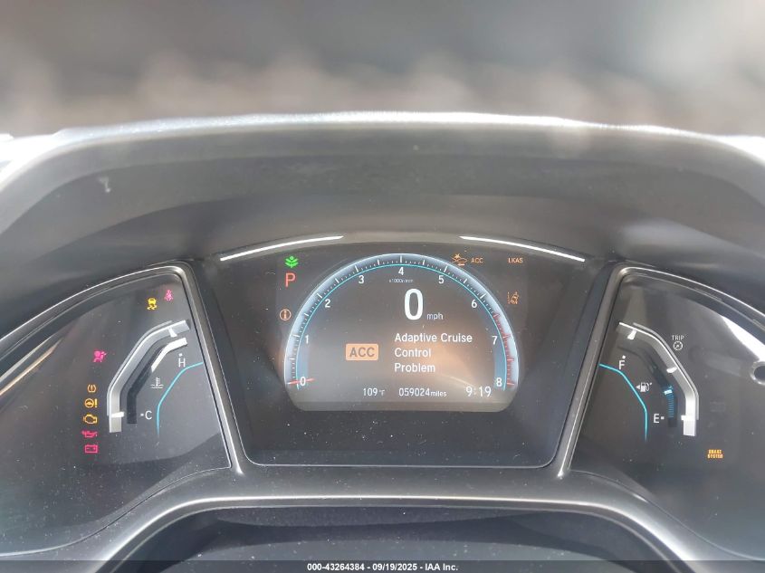 2020 Honda Civic Ex VIN: SHHFK7H66LU401496 Lot: 43264384