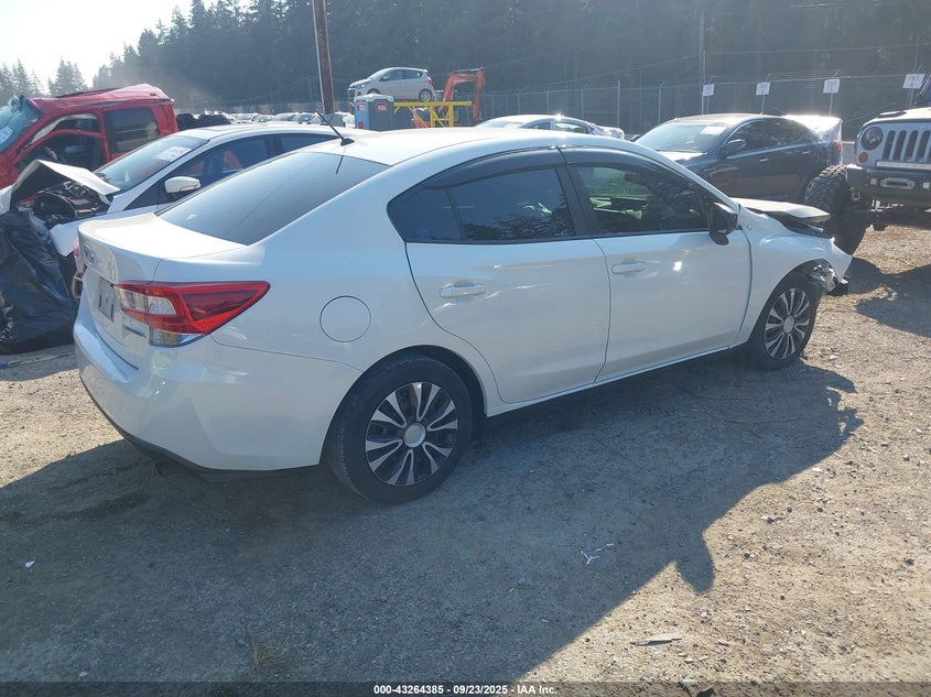 2020 SUBARU IMPREZA SEDAN 4S3GKAB62L3605804