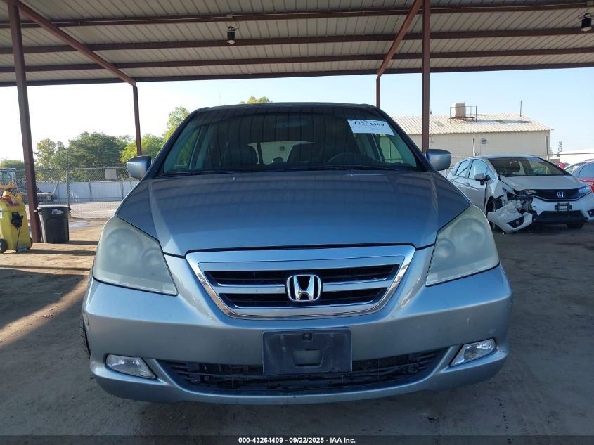 2005 Honda Odyssey Touring VIN: 5FNRL38855B015693 Lot: 43264409