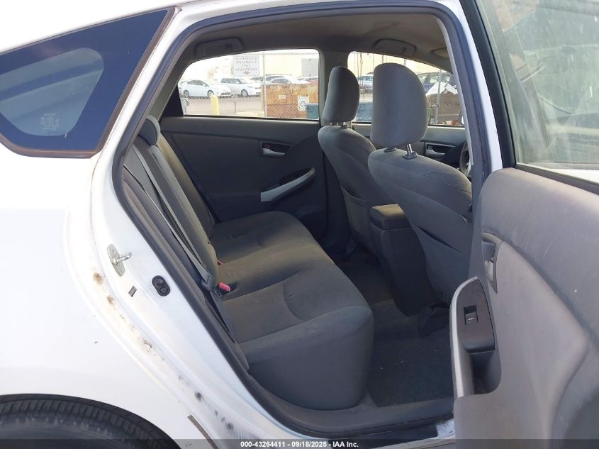 2011 Toyota Prius Five/Four/One/Three/Two VIN: JTDKN3DU4B5333168 Lot: 43264411