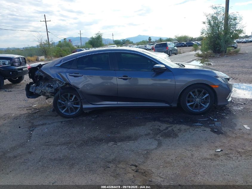 2019 Honda Civic Ex-L VIN: JHMFC1F7XKX009910 Lot: 43264419