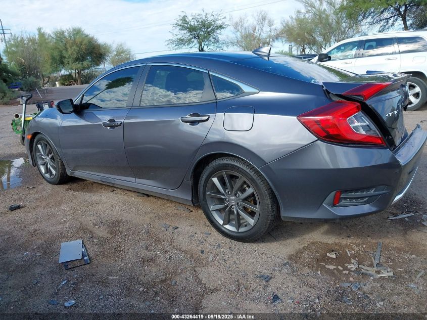 2019 Honda Civic Ex-L VIN: JHMFC1F7XKX009910 Lot: 43264419