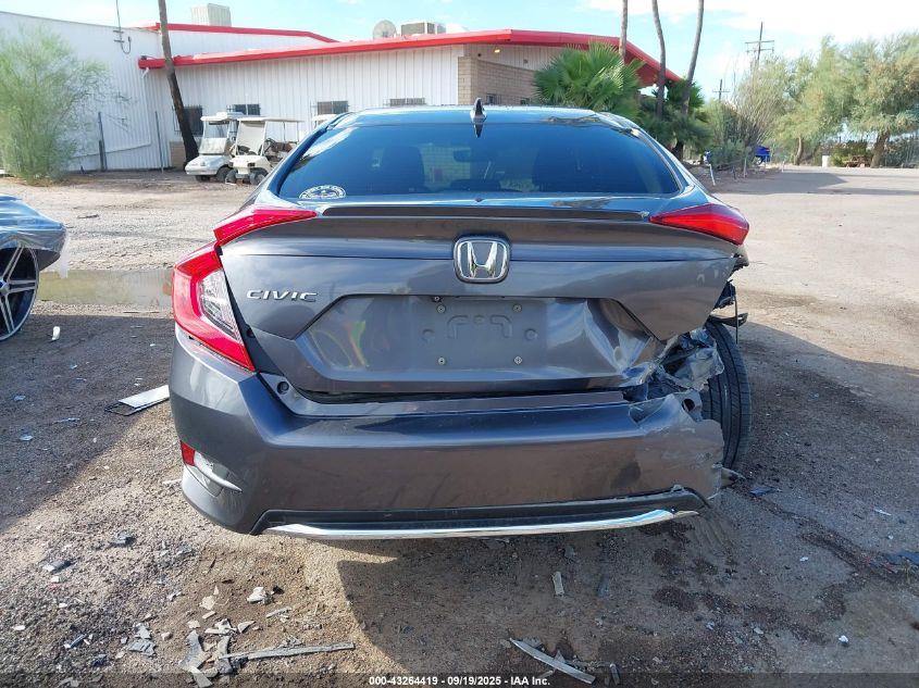 2019 Honda Civic Ex-L VIN: JHMFC1F7XKX009910 Lot: 43264419