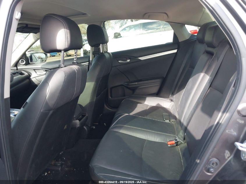 2019 Honda Civic Ex-L VIN: JHMFC1F7XKX009910 Lot: 43264419