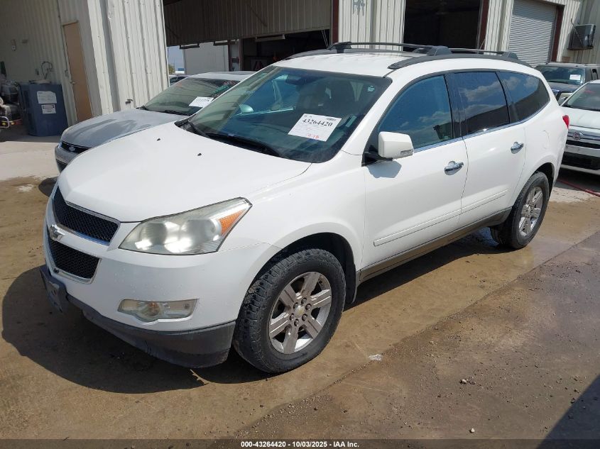 2012 Chevrolet Traverse 1Lt VIN: 1GNKRGED6CJ385332 Lot: 43264420