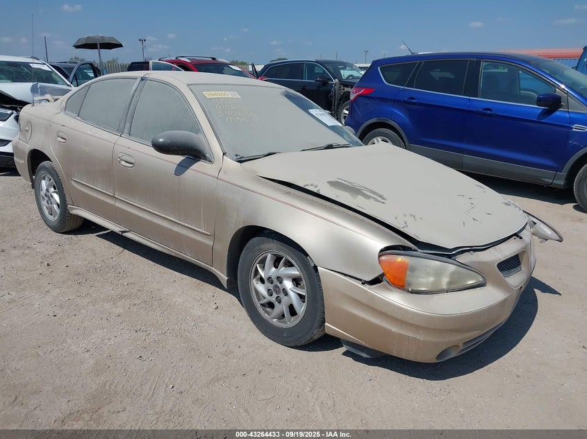 2004 Pontiac Grand Am Se1 gold sedan gasoline 1G2NF52E74M540636 photo #1