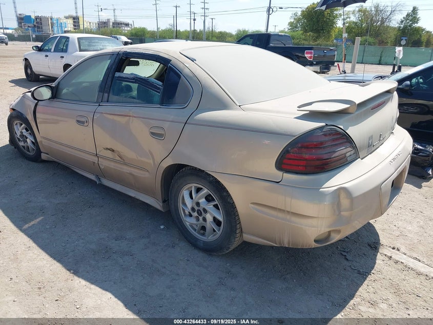 2004 Pontiac Grand Am Se1 gold sedan gasoline 1G2NF52E74M540636 photo #4