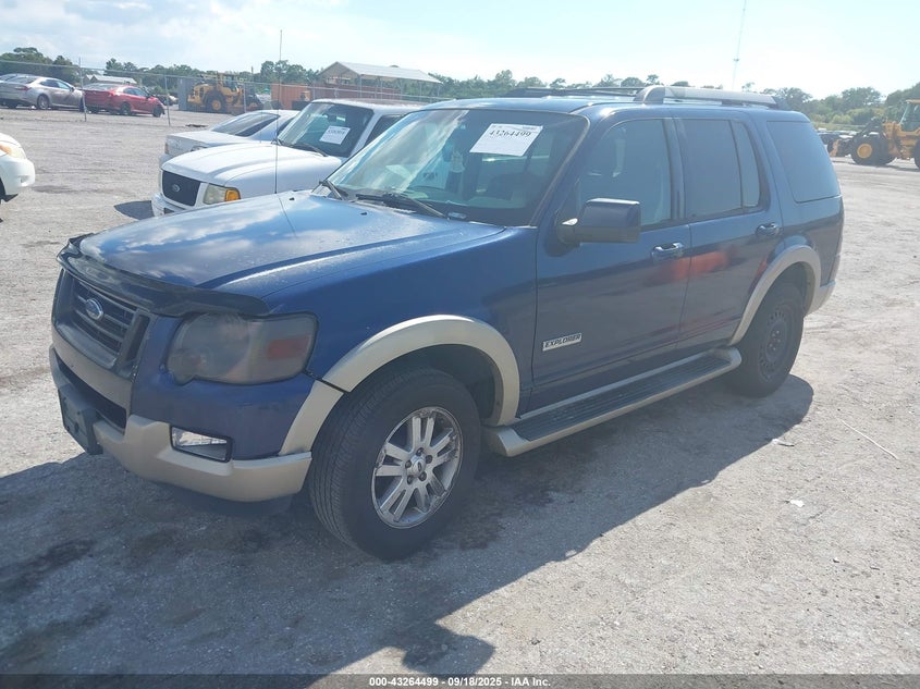 2006 Ford Explorer Eddie Bauer blue other gasoline 1FMEU74E16ZA27622 photo #3