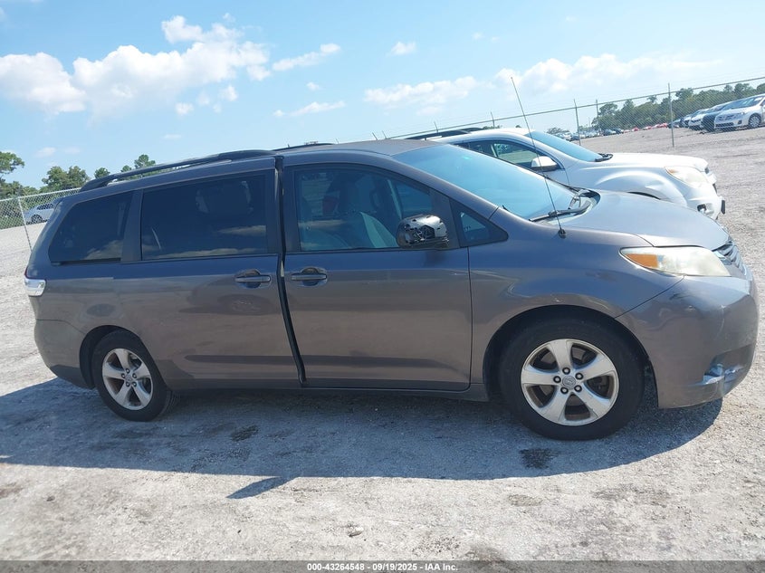 2012 Toyota Sienna Le V6 8 Passenger VIN: 5TDKK3DC0CS272798 Lot: 43264548