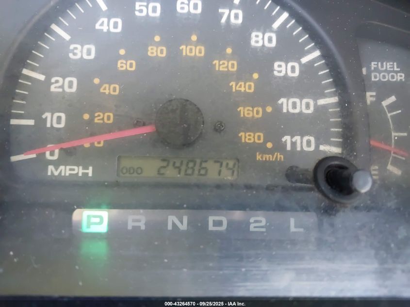 2000 Toyota 4Runner Sr5 V6 VIN: JT3GN86R2Y0178724 Lot: 43264570