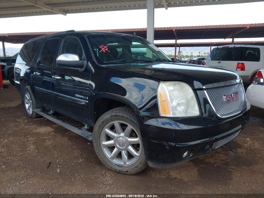 2008 GMC Yukon Xl 1500 Denali black other gasoline 1GKFK66838J115769 photo #1