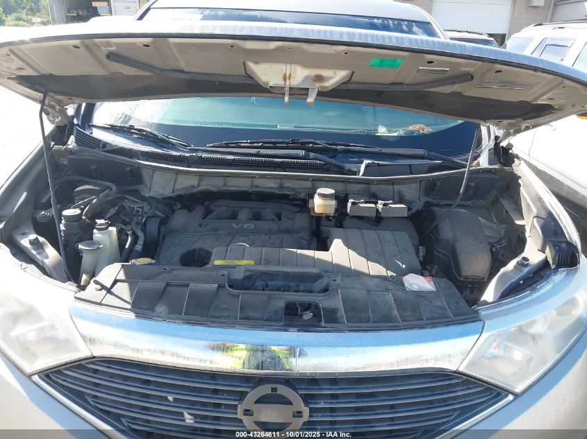 2011 Nissan Quest Sv VIN: JN8AE2KP0B9008565 Lot: 43264611