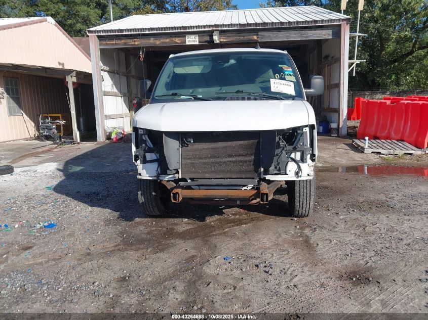 2019 Chevrolet Express 2500 Work Van VIN: 1GCWGAFP8K1187680 Lot: 43264688