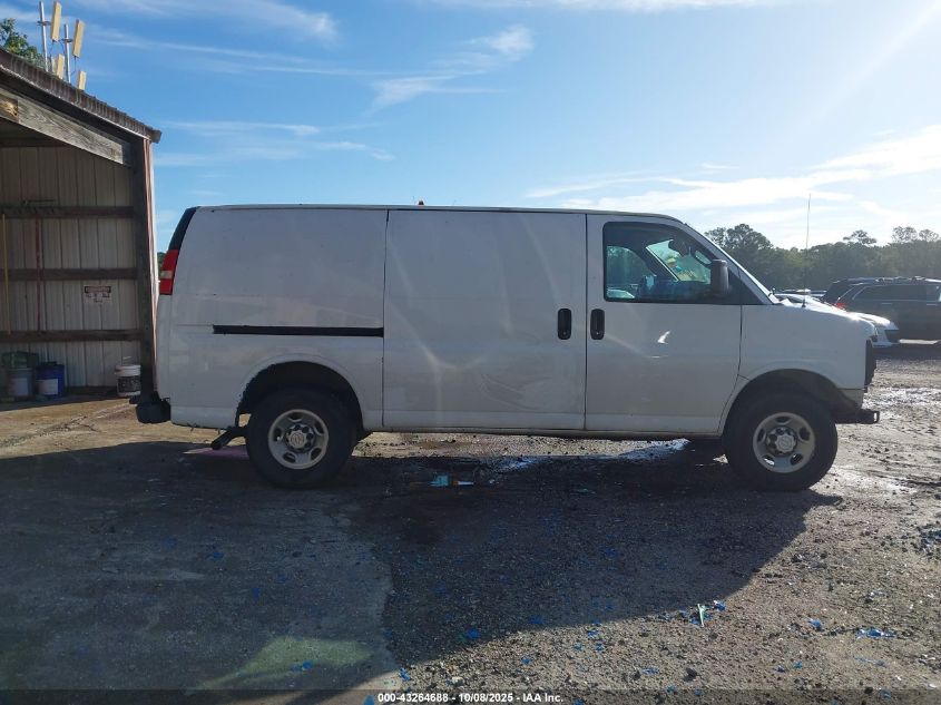 2019 Chevrolet Express 2500 Work Van VIN: 1GCWGAFP8K1187680 Lot: 43264688